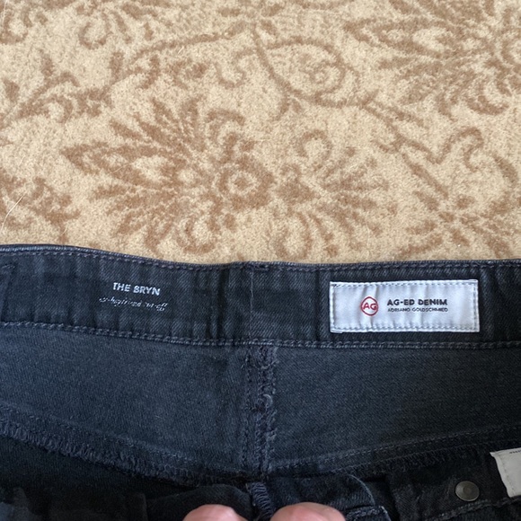 AG Washed Black Denim Shorts - Picture 5 of 6